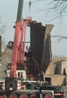 Brandruine der Kirche in Haarlem